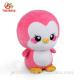 Custom plush mini pink soft stuffed penguin toys